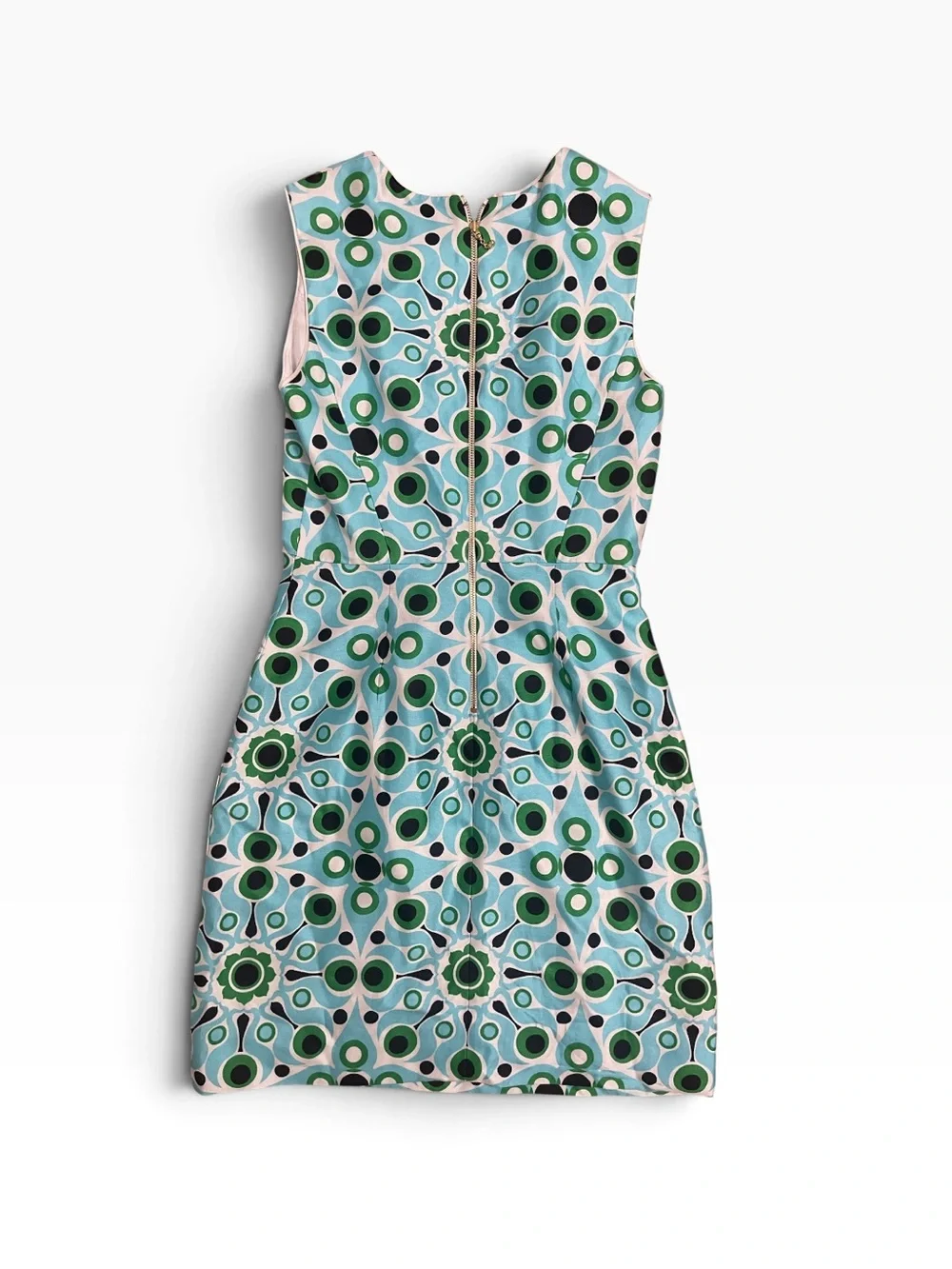 Kate Spade Mariam Silk & Cotton Blend Sheath Mod Dress Size 0
